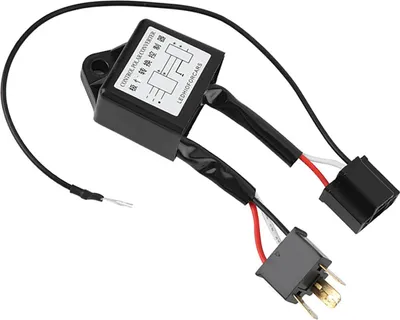 Image de 2 pièces  Convertisseur négatif LED Adaptateur de faisceau de câbles à polarité négative Polarité inversée pour H4