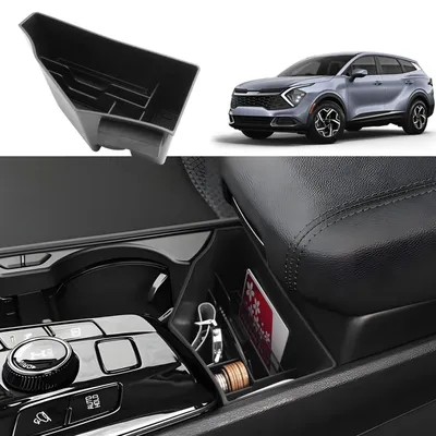 Immagine prodotto di Omgoods - Contenitore portaoggetti per la console centrale dell'auto, accessori