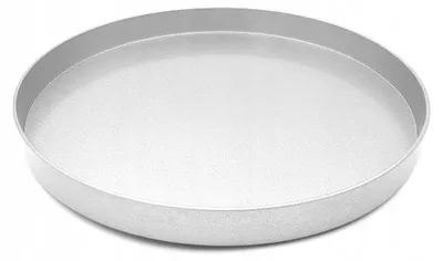 Produktbild von Runde Silberne Deko-Schale für Kerzen 22 cm