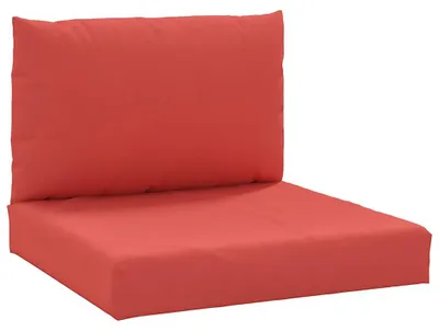 Immagine prodotto di vidaXL Cuscino Pallet 2 pezzi tessuto Oxford rosso