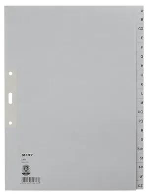 Produktbild von LEITZ 1201-00-85 Papier-Register A-Z,vf,10 Stck