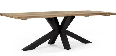 Produktbild von Tisch Ramsey 240 x 100 x 77 cm Teakholz Schwarz