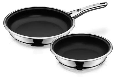 Productafbeelding van WMF Click&Serve koekenpan set, 3-delig, artikelnummer 122275