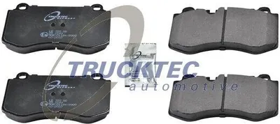 Produktbild von TRUCKTEC AUTOMOTIVE Bremsbeläge Satz Vorne Bremsklötze passend für MERCEDES-BENZ E-Klasse Limousine (W211) 02.35.197