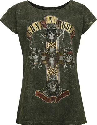 Produktbild von Guns N' Roses T-Shirt Damen Destruction multicolor L