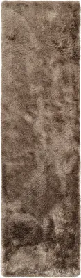 Imagen del producto de Alfombra de pelo alto Interiyou Whistler, color beige claro, 80x300 cm