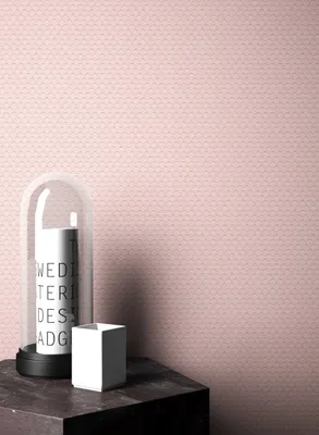 Produktbild von NEWROOM Tapete Rosa Vliestapete Unifarbe - Einfarbig Uni Rose Grafisch Struktur Mustertapete Modern