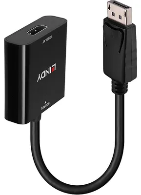 Produktbild von Lindy 41068, 1,5 m, DisplayPort, HDMI Typ A (Standard), Männlich, Weiblich, Gerade