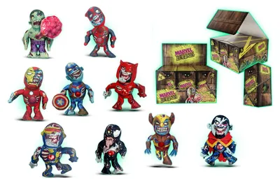 Zdjęcie produktu dla Figurki Marvel Zombies w ślepych pudełkach (9 szt.)