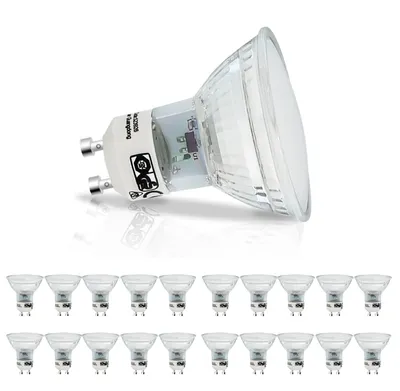 Immagine prodotto di ZMH 20 GU10 LED lampadina bianco caldo 4W 320LM lampadina PAR16 faretto da incasso angolo del fascio 120° faretto spot 3000K lampada da cucina