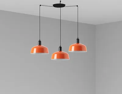 Produktbild von TATAWIN M Hängelampe orange rot 20340-148-3L