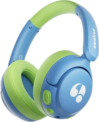 Produktbild von Over Ear Kopfhörer , Kopfhörer Kinder, Schiebeschalter & mit Mikrofon, Bluetooth 5.4 mit Aux Kabel, 75 Std Spielzeit, 85dBA Lautstärkebegrenzung