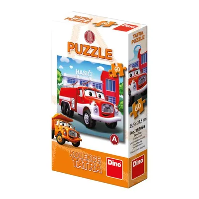 Produktbild von Puzzle 60 dílků auta Tatra