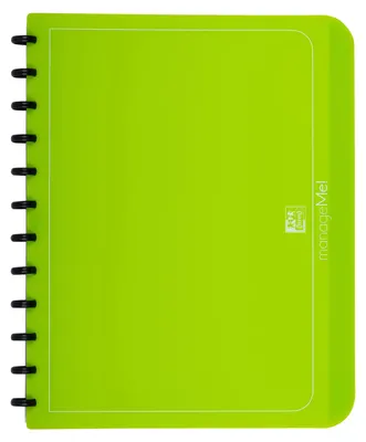 Produktbild von Oxford Ring-Mappe A4, manageMe, Präsentations-Buch mit 25 Hüllen, Vario-Zipp, Au