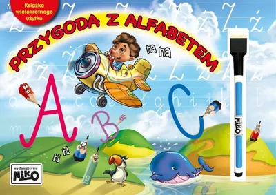 Obrázok produktu pre Przygoda z alfabetem. Książka edukacyjna dla dzieci