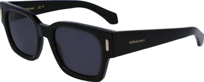 Image de FERRAGAMO SF2010S 001 BLACK 52/21/145 MALE Lunettes de soleil