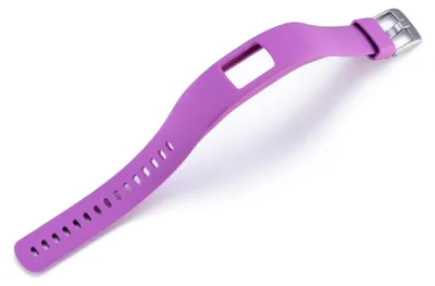 Produktbild von By Qubix Silikon-Sportarmband - Lila - passend für Garmin Vivofit 4