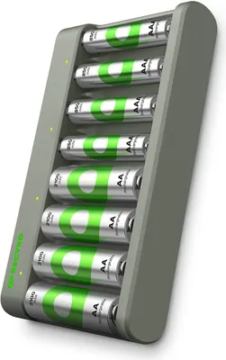 Zdjęcie produktu dla GP Batteries Economy E821, Niklowo-metalowo-wodorkowa (NiMH), AA, AAA, 8 szt., Baterie w zestawie