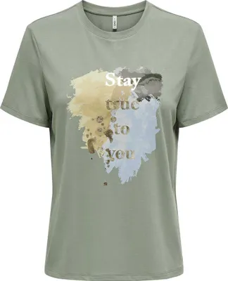 Produktbild von Only Free Life Kurzarm-t-shirt Grün S Frau Grün S