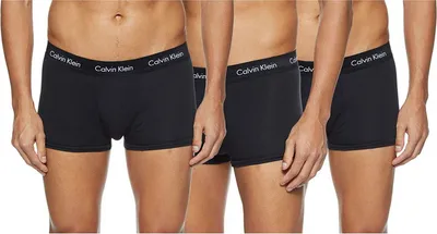 Produktbild von CALVIN KLEIN Herren Baumwolle Stretch Pants 3er Pack schwarz Größe XL