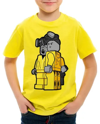 Produktbild von style3 Brick Bad T-Shirt Kinder white meth walter crystal breaking tv serie