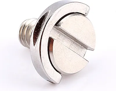 Image de Vis de fixation de l'anneau en D, vis de l'anneau en D de l'appareil photo, adaptateur robuste pour anneau en D, pour télescopes, rotules, manchons d'objectif, trépied d'appareil photo