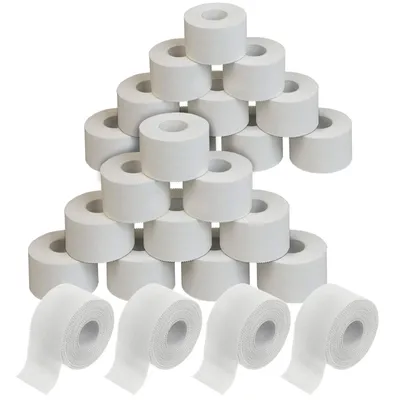 Produktbild von ALPIDEX 24 Rollen Sport Tape Set, Weiss, 3,8 cm x 10 m, Sporttape