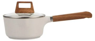 Zdjęcie produktu dla Bergner rondelek marmurkowy 16cm z pokrywą BG30635