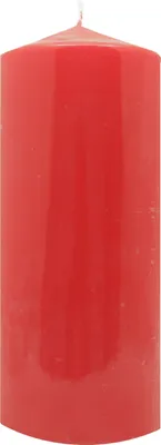 Obrázek produktu pro Sloupková svíčka 70 x 200 mm červená, 1 kus,