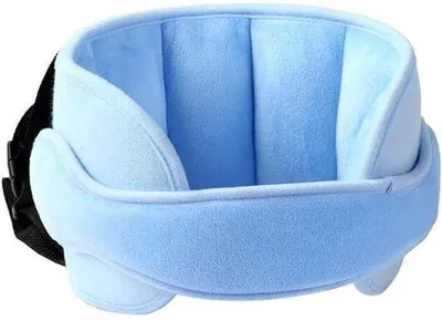 Produktbild von Kinderautostoel Sicherheitsgurt, Baby-Halsstütze, für Säuglinge, leichtblau, 1 Stück