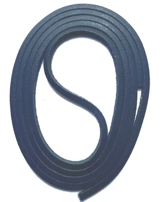 Produktbild von SNORS Ledersenkel - DUNKELBLAU - 3mm - echtes Leder