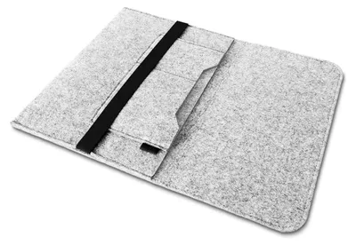 Produktbild von Sleeve Tasche für Microsoft Surface Pro 9 8 7 7+ Schutzhülle Hülle Tablet FilzFarben:Hell Grau