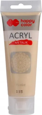 Produktbild von Acrylfarbe 75 Ml Hellgoldmetallic (115)1178