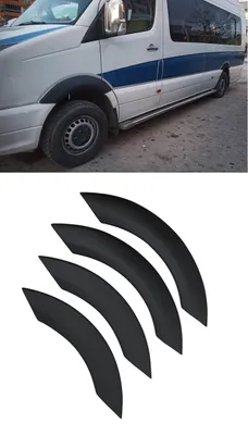 Produktbild von Kotflügel Radlauf Verbreiterungen Radlaufblenden für Mercedes Sprinter W906