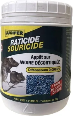 Produktbild von Raticid Souricide0,0025% 140g