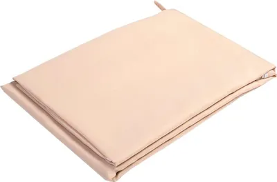 Produktbild von Sonnendach Ersatzdach Dachbezug für Hollywoodschaukel Beige/Grün 191 x 132 cm-Beige