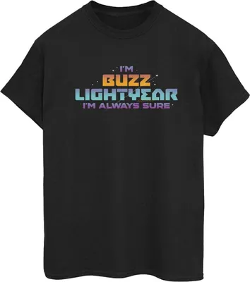 Produktbild von Disney - "Lightyear Always Sure" T-Shirt für Damen BI34090 (L) (Schwarz)