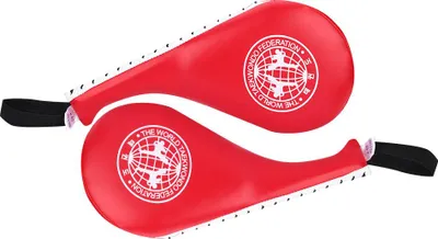 Obrázek produktu pro Cíl pro trénink boxu, taekwonda, karate, kopů a úderů, měkkéPolyuretanpěnové polstrování, pro dospělé a děti (červená)