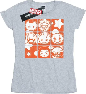 Produktbild von Marvel - "Guardians Of The Galaxy" T-Shirt für Damen BI24968 (S) (Grau)