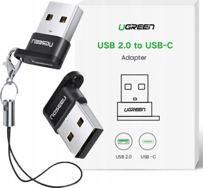 Immagine prodotto di Ugreen Usb Adapter Us280 Usb-C a Usb-A 2.0 (nero)