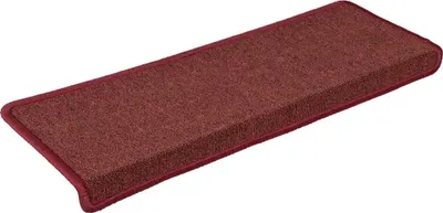 Immagine prodotto di vidaXL Tappetini 30 pezzi 65x21x4 cm Bordeaux Bordo rettangolare