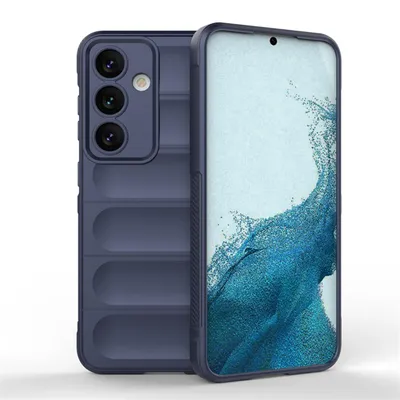 Produktbild von MobyDefend Hülle für Samsung Galaxy S24 - TPU Gripcase - Blau