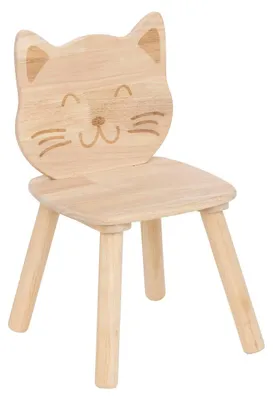 Produktbild von Holzstuhl für Kinder CAT, 30 x 28 x 50 cm