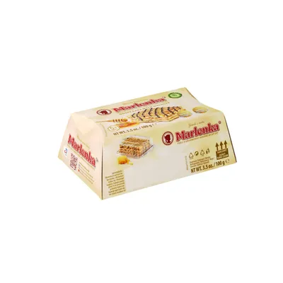 Produktbild von MARLENKA® Honigtörtchen mit Walnüssen – Honigkuchen, Torte, Kuchen (1 x 100 g)