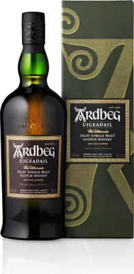 Produktbild von Ardbeg Uigeadail The Ultimate Islay Single Malt Scotch Whisky in Geschenkpackung | 54,2 % vol | 0,7 l