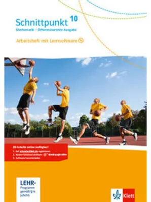 Produktbild von Schnittpunkt Mathematik 10. Arbeitsheft mit Lösungsheft und Lernsoftware Klasse 10. Differenzierende Ausgabe