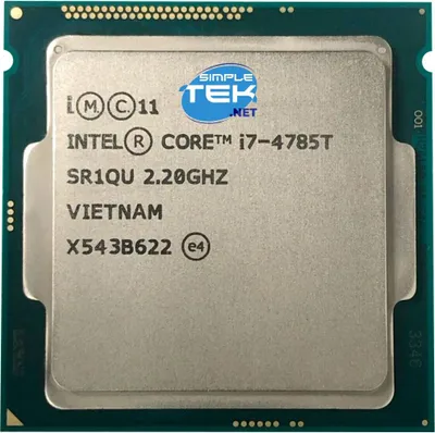 Immagine prodotto di Intel Core I7-4785t Lga 1150 Quarta Gen Processore Cpu 4c/8t Max 3,20ghz 35w