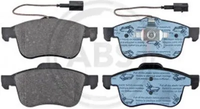 Produktbild von A.B.S. 37485 - OE 77363599 Bremsbelagsatz für 159 939, Brera 939, Spider 939