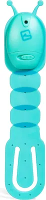 Immagine prodotto di Lampada da lettura Flexilight Pals (Bookworm) - blu - 2 in 1 lampada da lettura e segnalibro - Luce da lettura a LED - Regalo per lettori, amanti dei libri - Edizione tedesca