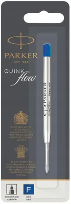 Produktbild von Parker Quinkflow Kugelschreiber-Mine Blau F Original